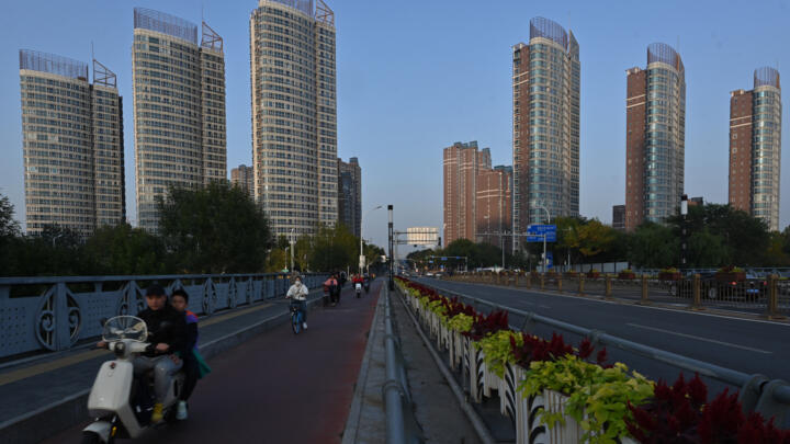 Des gratte-ciel à Pékin, le 11 octobre 2024.